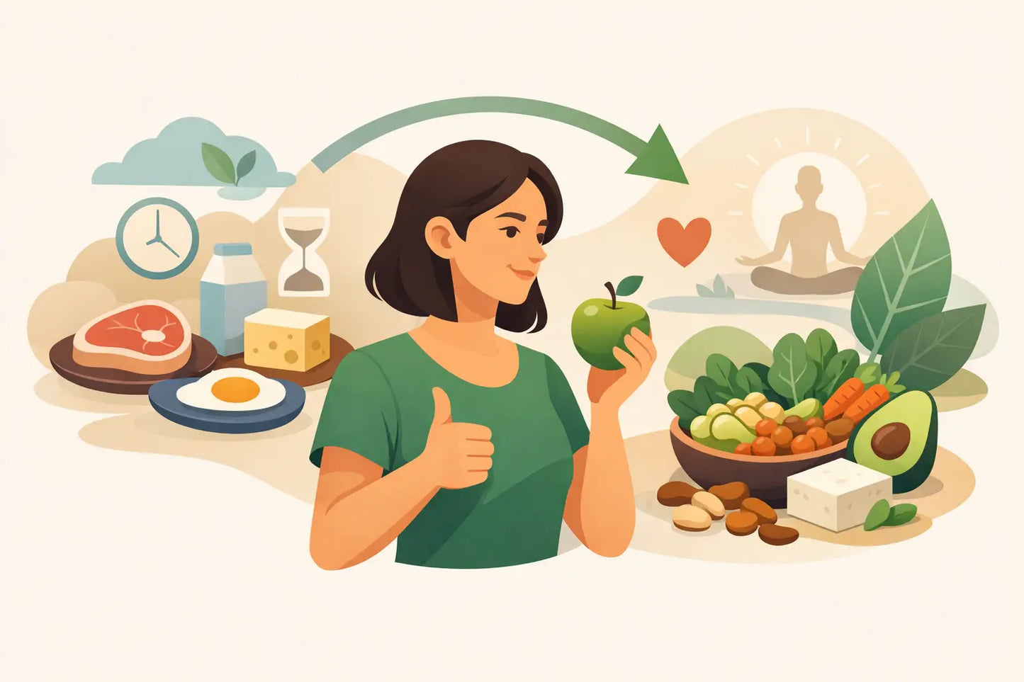 Cum treci la alimentația vegană, fără stres