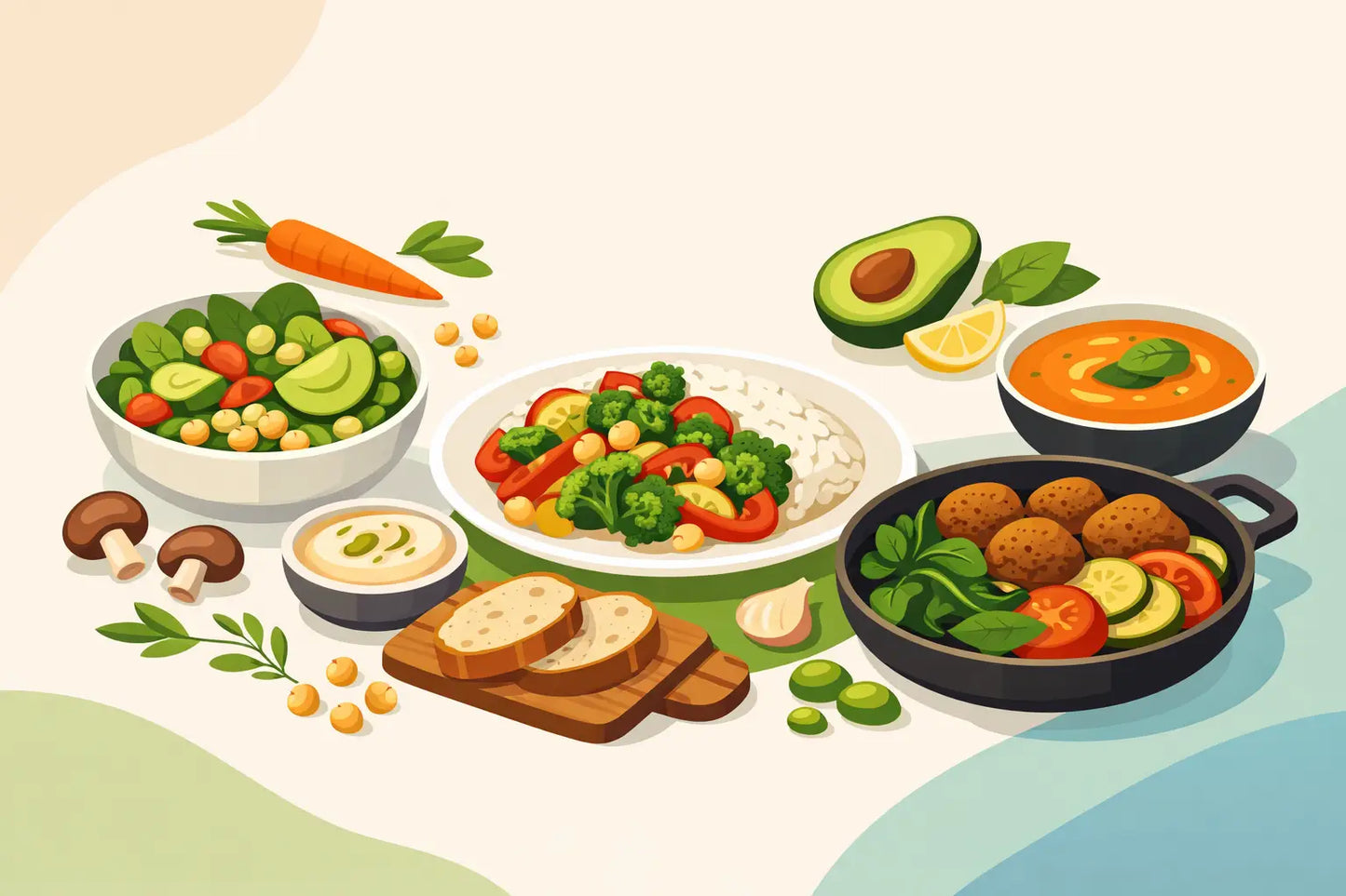 Meniul vegan pentru post, simplu și gustos